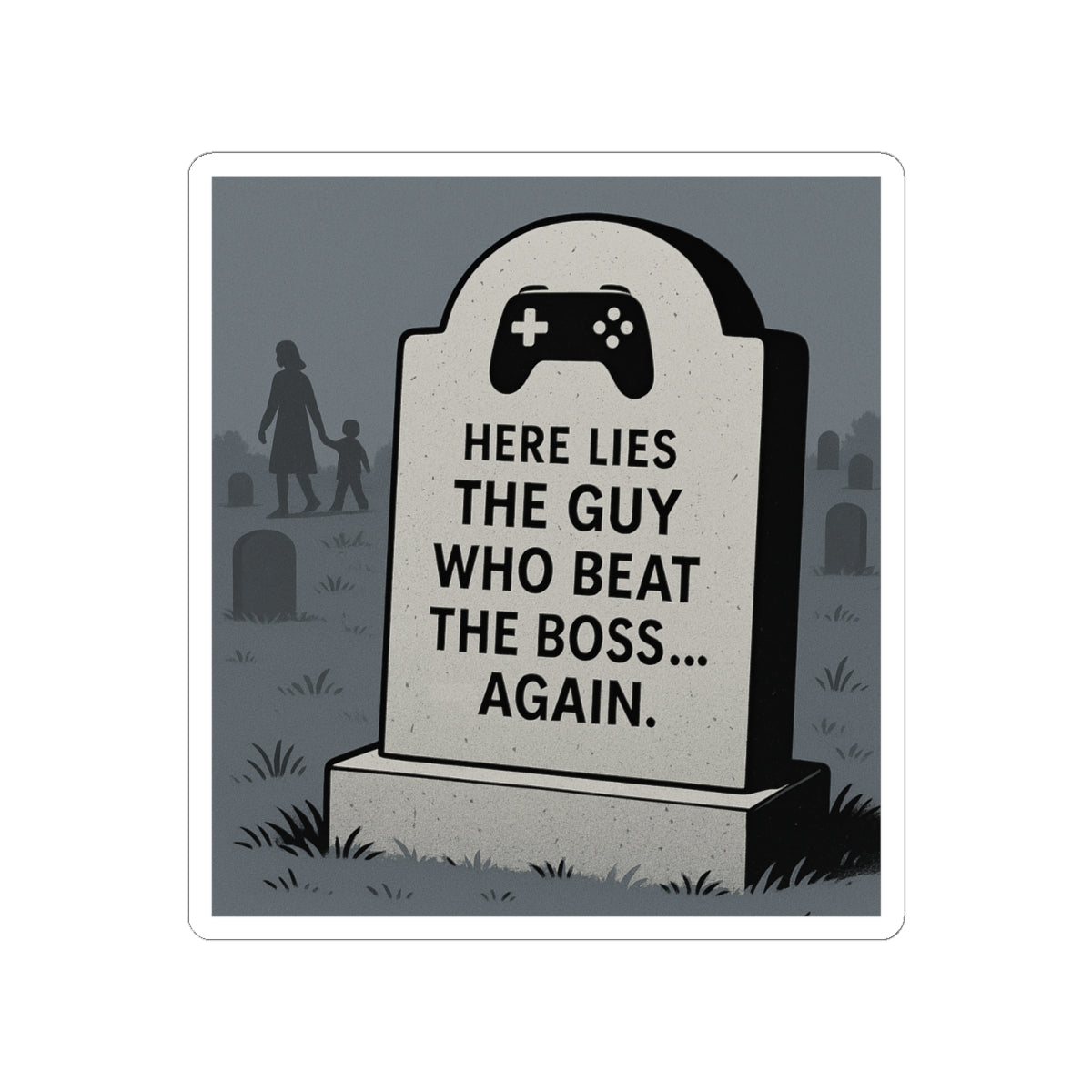 "Beat the Boss" Sticker - Marriage Material