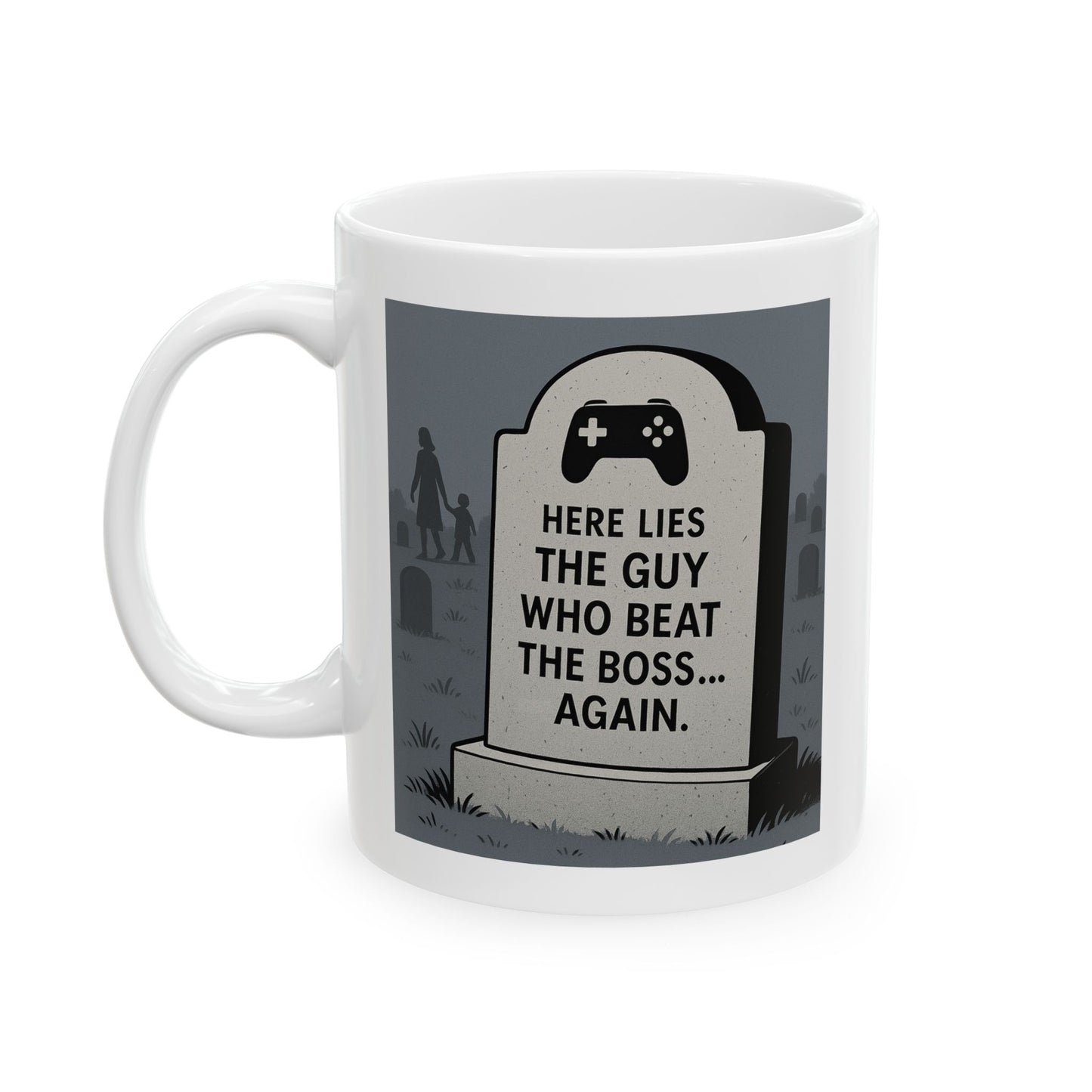 "Beat the Boss" Mug - Marriage Material - 11oz & 15oz
