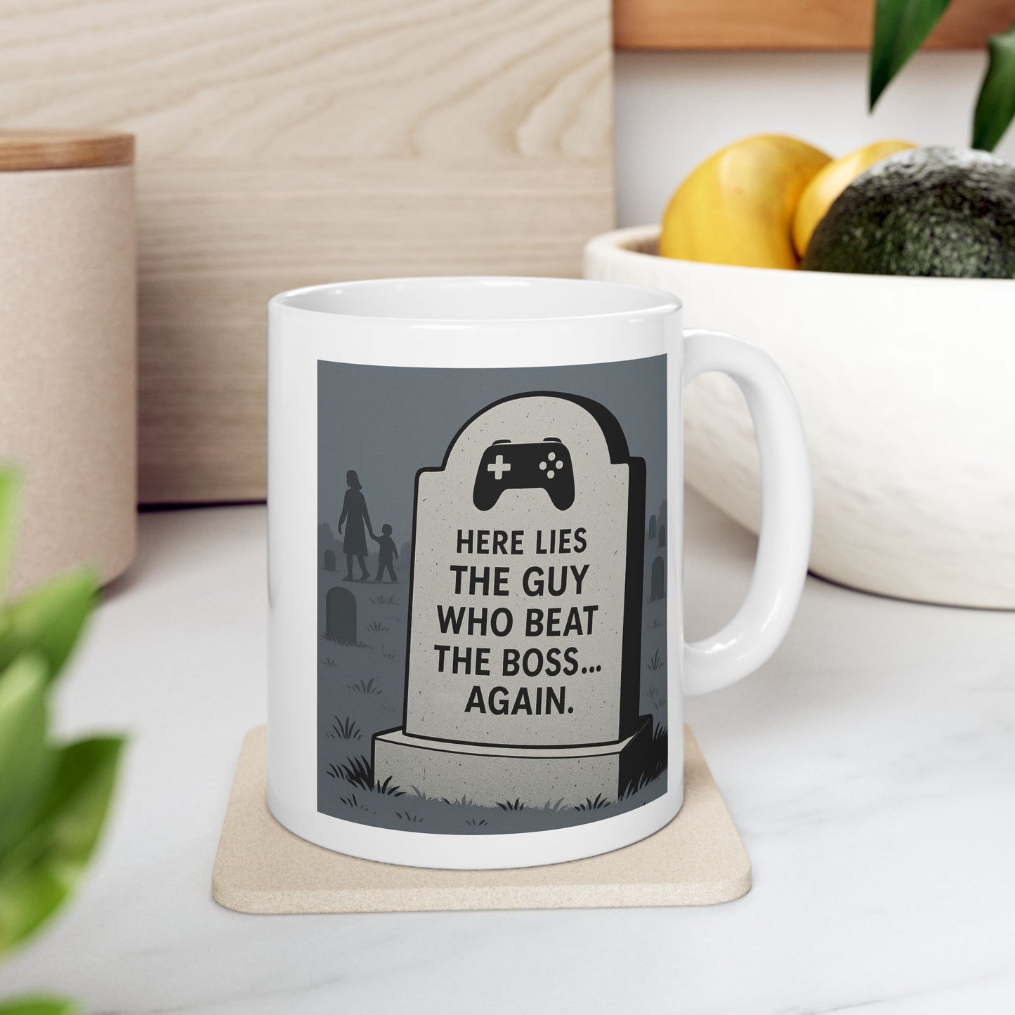"Beat the Boss" Mug - Marriage Material - 11oz & 15oz