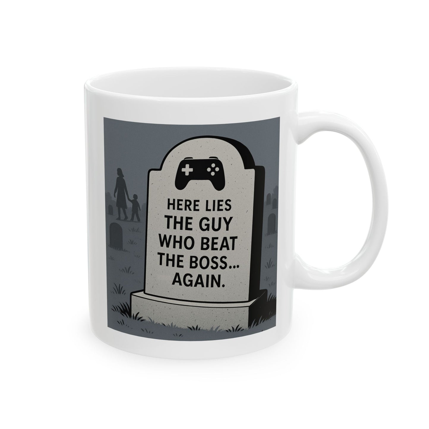 "Beat the Boss" Mug - Marriage Material - 11oz & 15oz