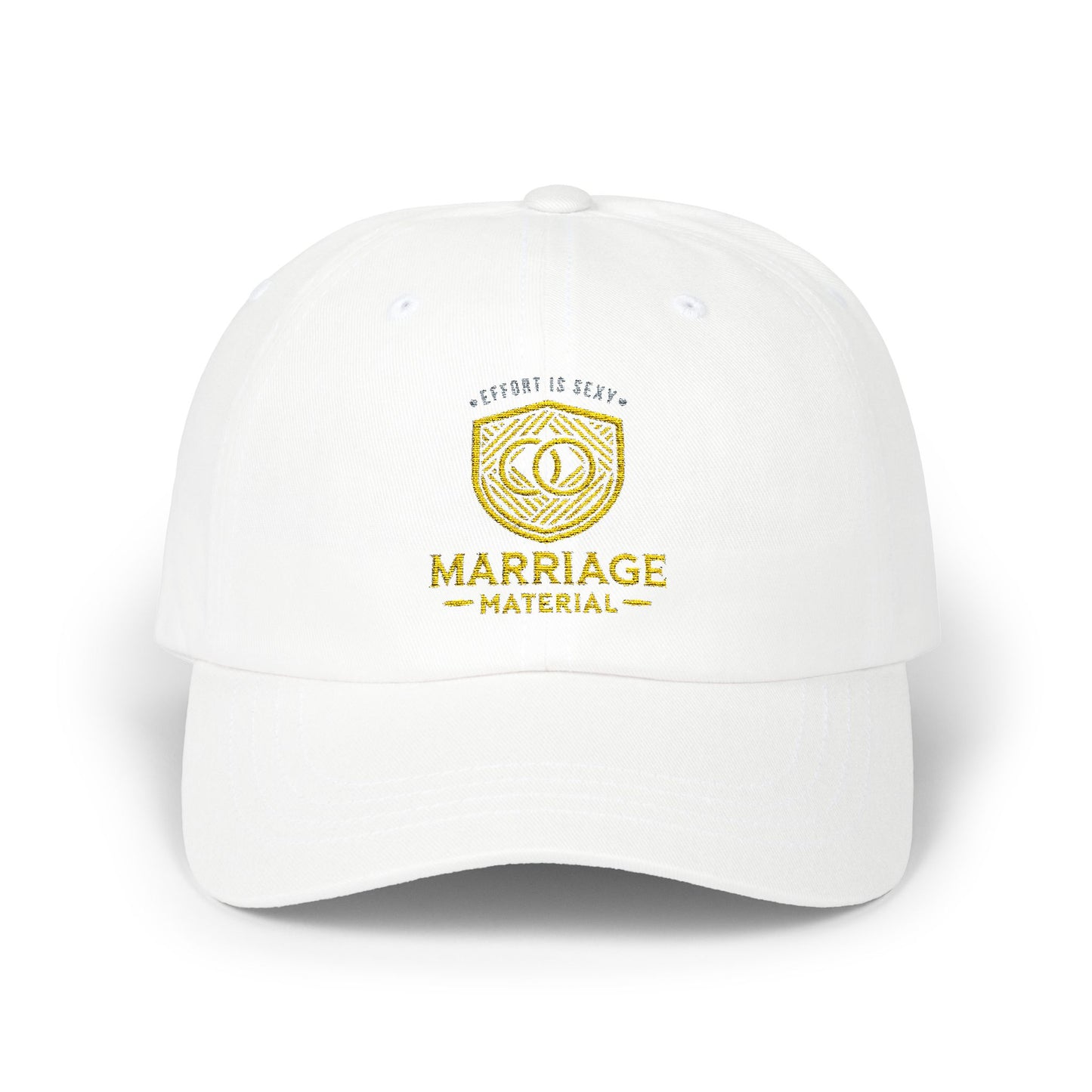 Marriage Material Dad Cap - Effort is Sexy Edition